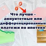 Что лучше - аннуитетные или дифференцированные платежи по ипотеке