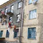 early façade repairs