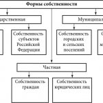 Формы собственности
