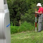 How to calculate acres of land on a plot