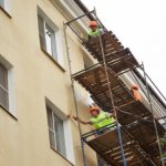 Major renovation of apartment buildings