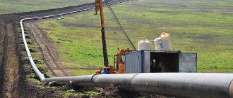 Gasification plan for settlements in the Moscow region until 2022-2025. Map and diagram