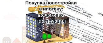 Покупка новостройки в ипотеку