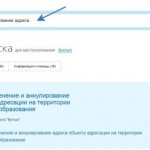 присвоение, изменение и аннулирование адреса