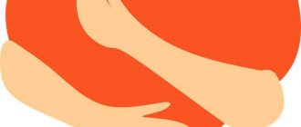 Privatization of a cooperative apartment, hands clutching the heart