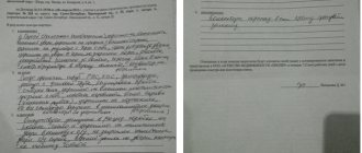 Rice. 2. Photo of the inspection sheet for preschool education 