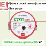 We calculate the payment for hot and cold water according to meters: a convenient calculator
