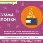 сумма ипотеки