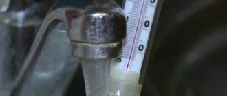 water temperature