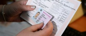 Водительское удостоверение